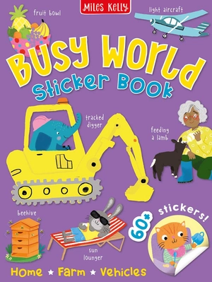 busy world sticker book