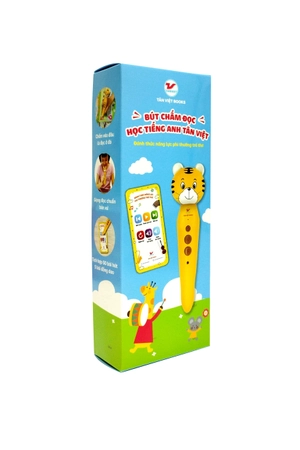 bút chấm đọc-học tiếng anh - đánh thức năng lực phi thường từ trẻ thơ - bút hình hổ (dành cho trẻ từ 0 đến 10 tuổi)