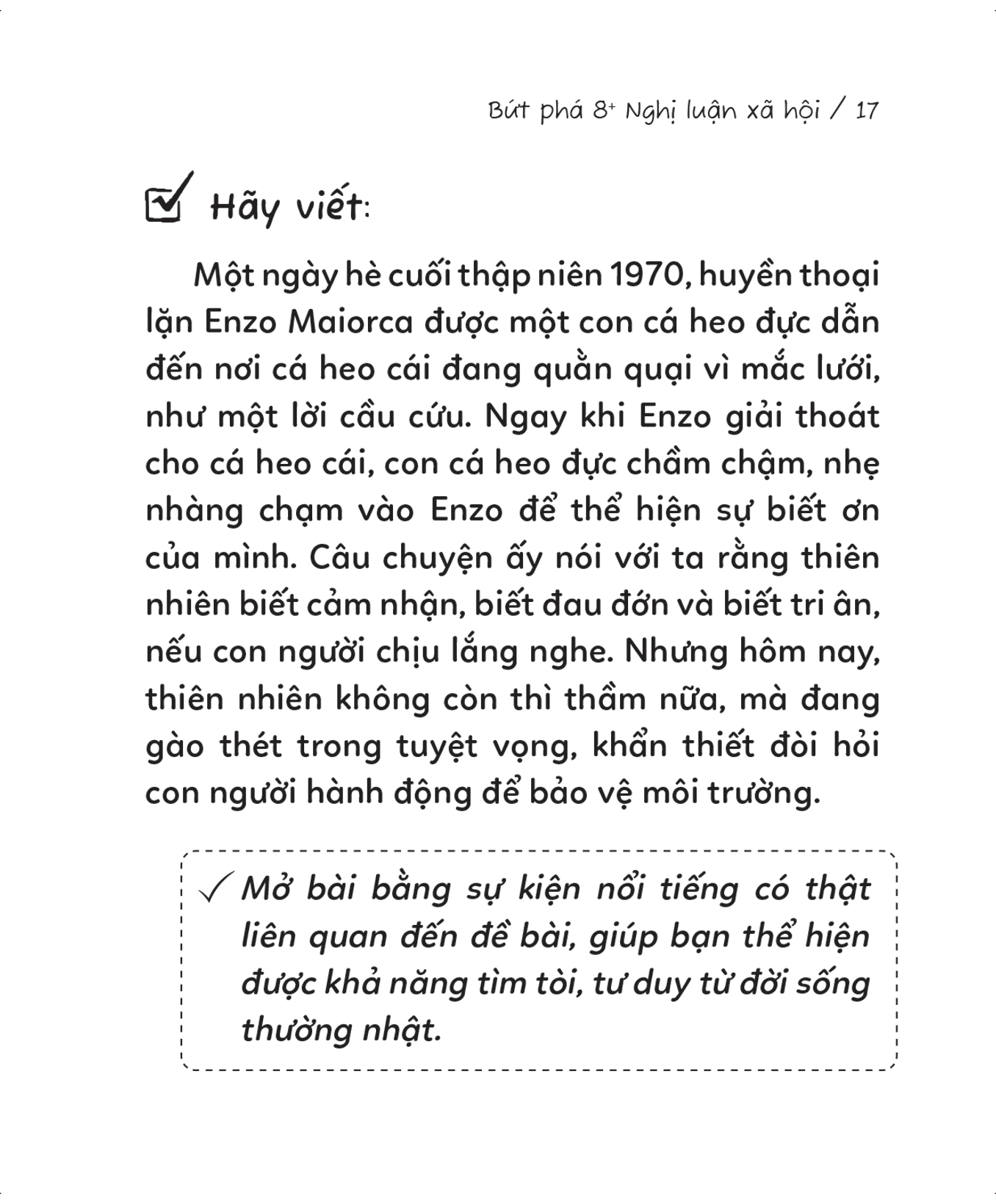 Bứt Phá 8+ Nghị Luận Xã Hội - Theo Bí Kíp Học Sinh Giỏi Quốc Gia Môn Ngữ Văn