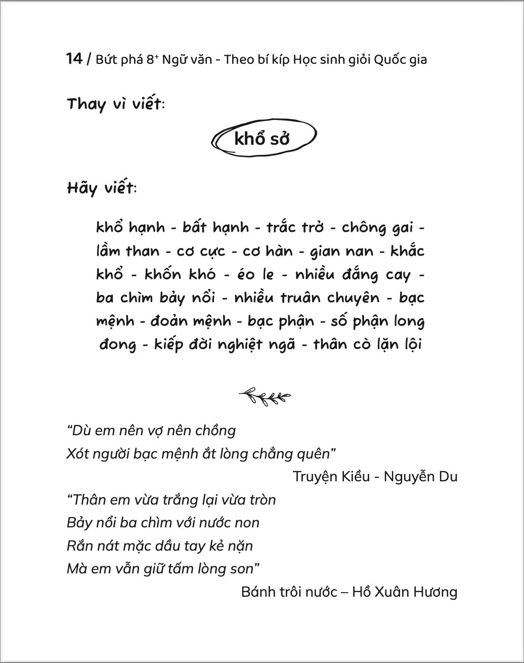 But Pha 8+ Ngu Van - Theo Bi Kip Hoc Sinh Gioi Quoc Gia - Danh Cho Hoc Sinh THPT