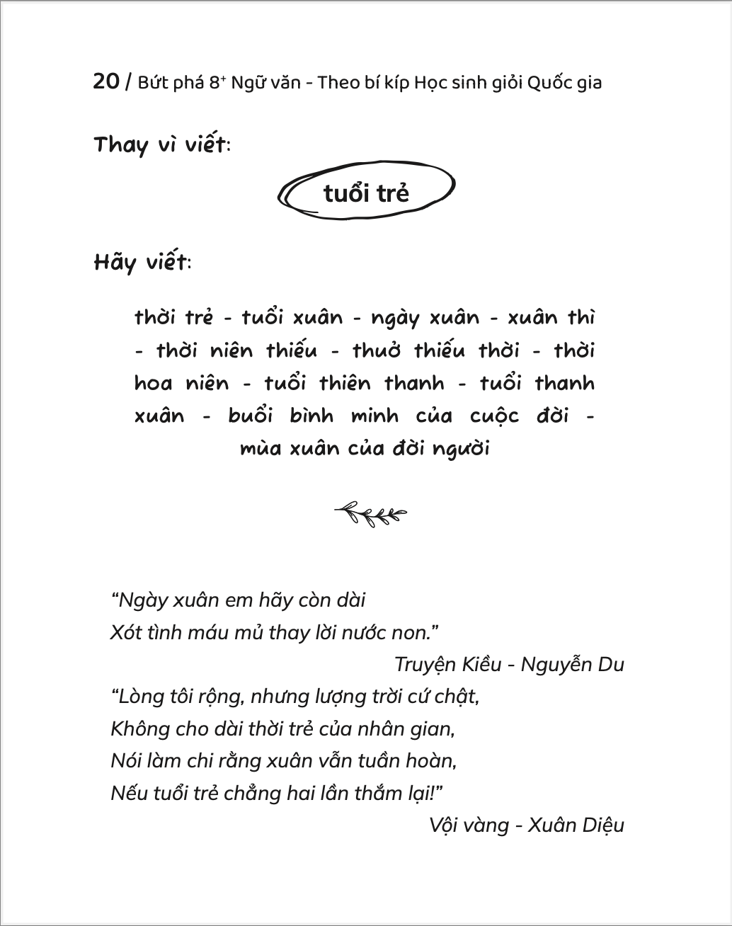 But Pha 8+ Ngu Van - Theo Bi Kip Hoc Sinh Gioi Quoc Gia - Danh Cho Hoc Sinh THPT