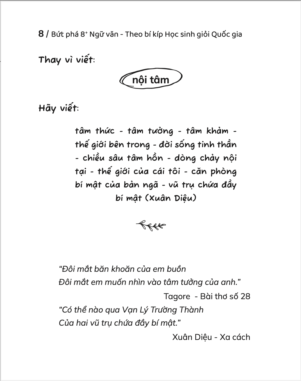 But Pha 8+ Ngu Van - Theo Bi Kip Hoc Sinh Gioi Quoc Gia - Danh Cho Hoc Sinh THPT