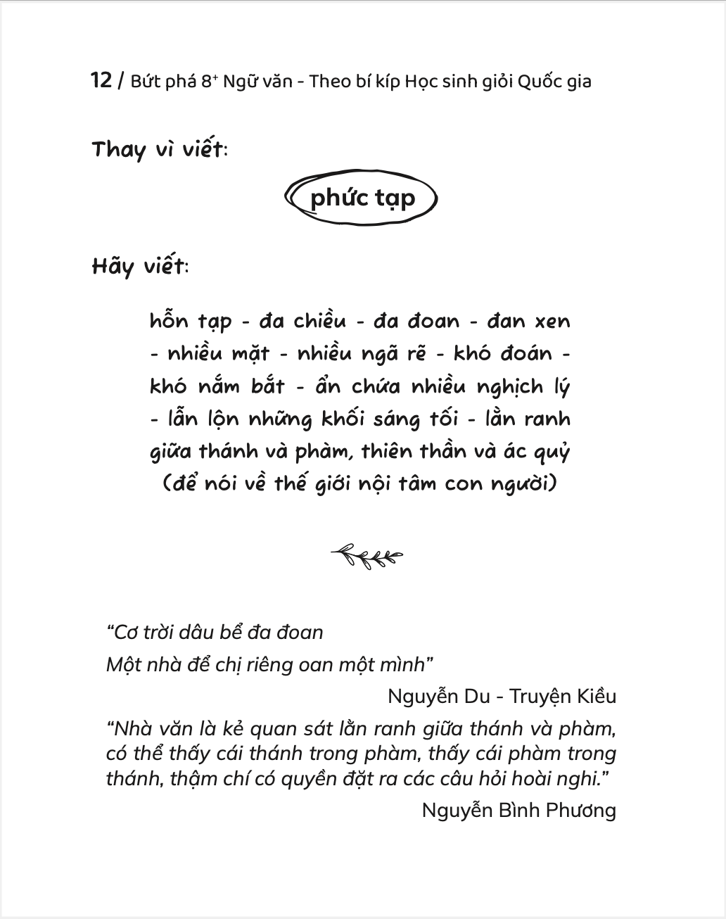 But Pha 8+ Ngu Van - Theo Bi Kip Hoc Sinh Gioi Quoc Gia - Danh Cho Hoc Sinh THPT