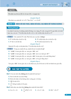 bứt phá 9+ lớp 10 - môn toán (theo chương trình gdpt mới) (tái bản 2024)