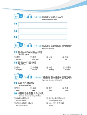 bứt phá điểm thi kỹ năng nghe topik i