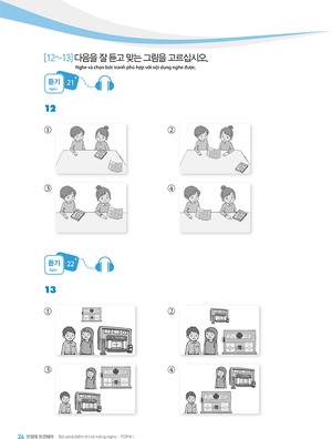 bứt phá điểm thi kỹ năng nghe topik i