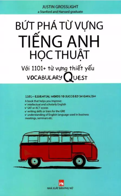 bứt phá từ vựng tiếng anh học thuật với 1101 từ thiết yếu
