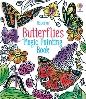 butterflies magic painting book