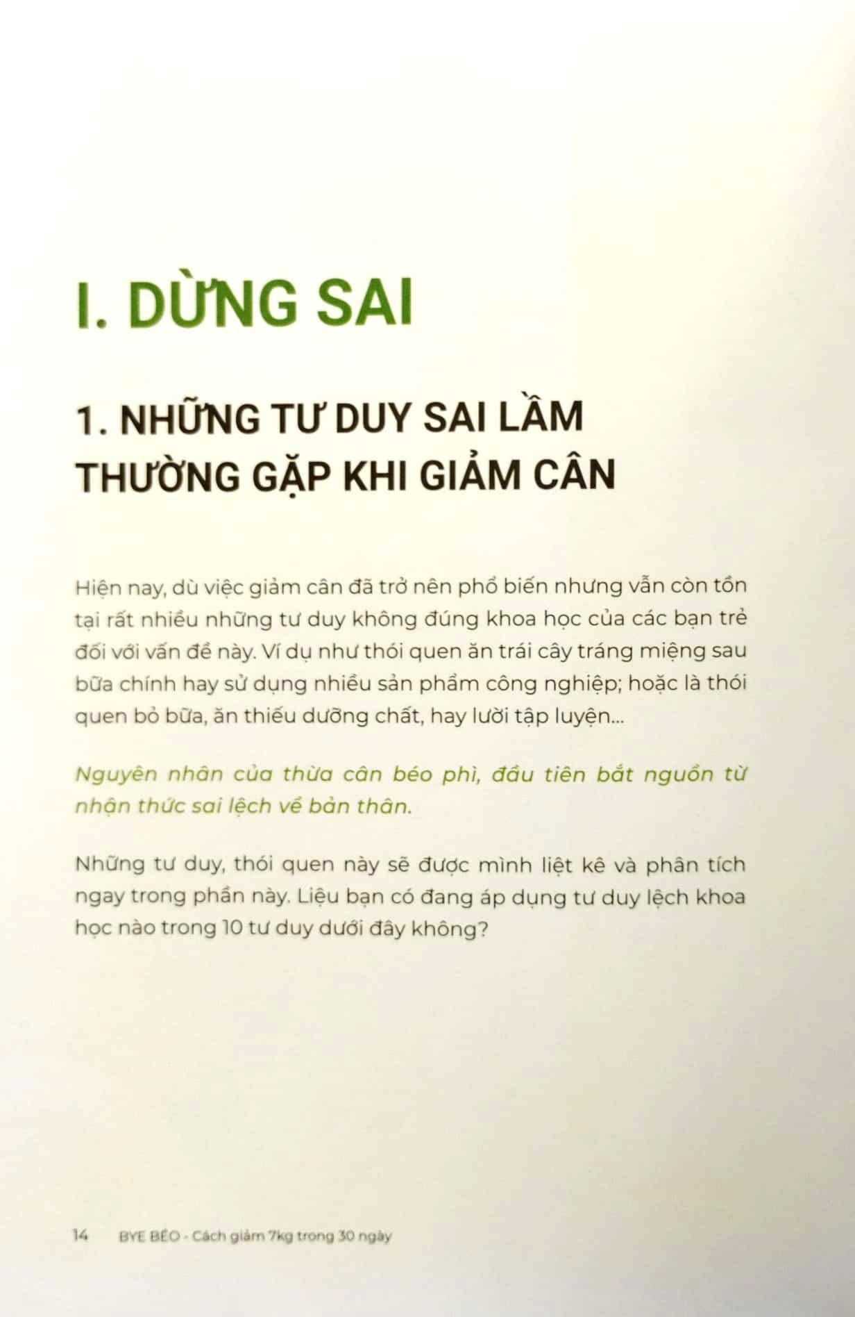 bye béo - cách giảm 7kg trong 30 ngày (tái bản 2023 - lần thứ 5)