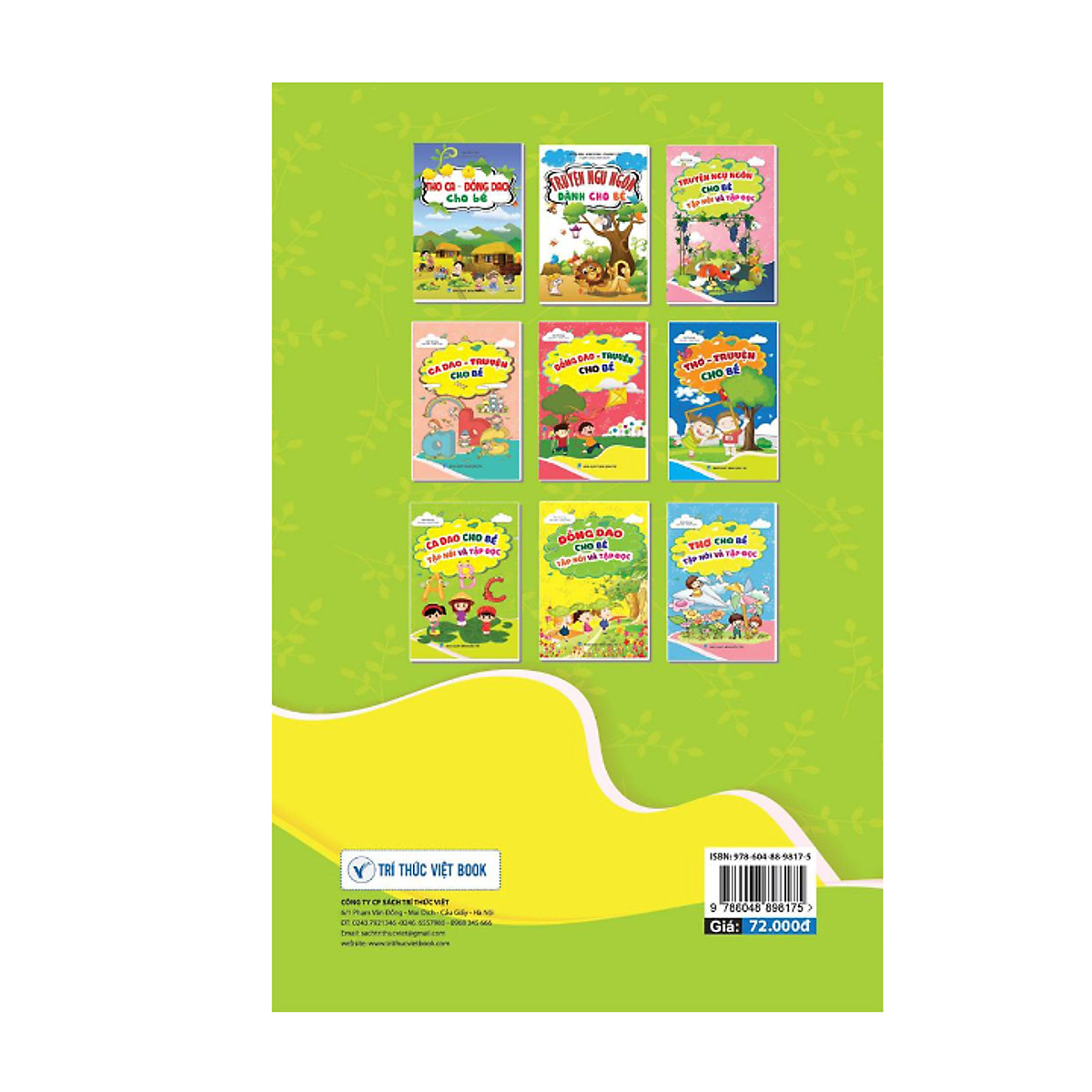 ca dao cho bé tập nói và tập đọc