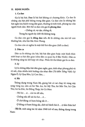ca dao dân ca lý - hò - vè nam bộ