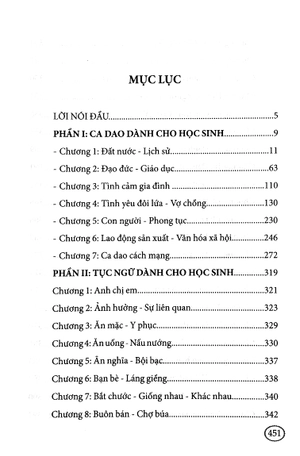 ca dao tục ngữ dành cho học sinh (tái bản 2022)