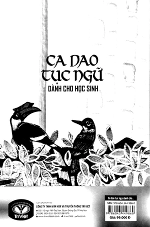 ca dao tục ngữ dành cho học sinh (tái bản 2022)