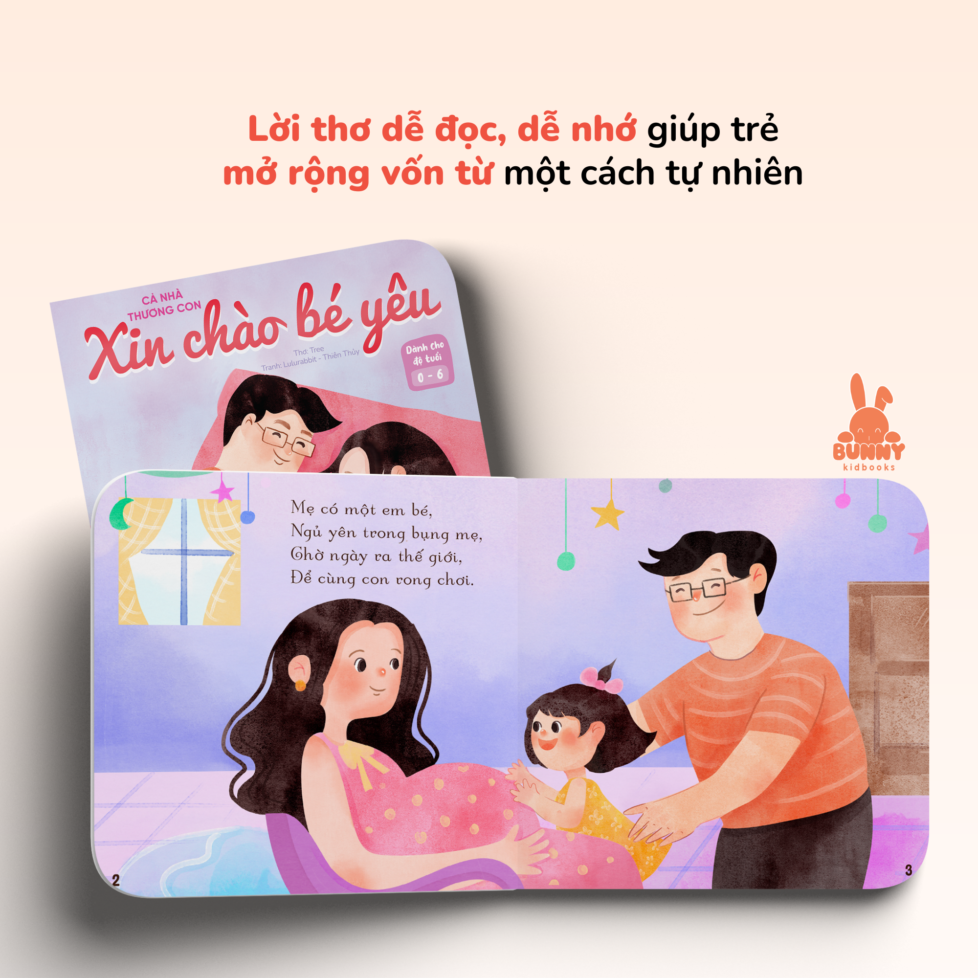 cả nhà thương con - xin chào bé yêu