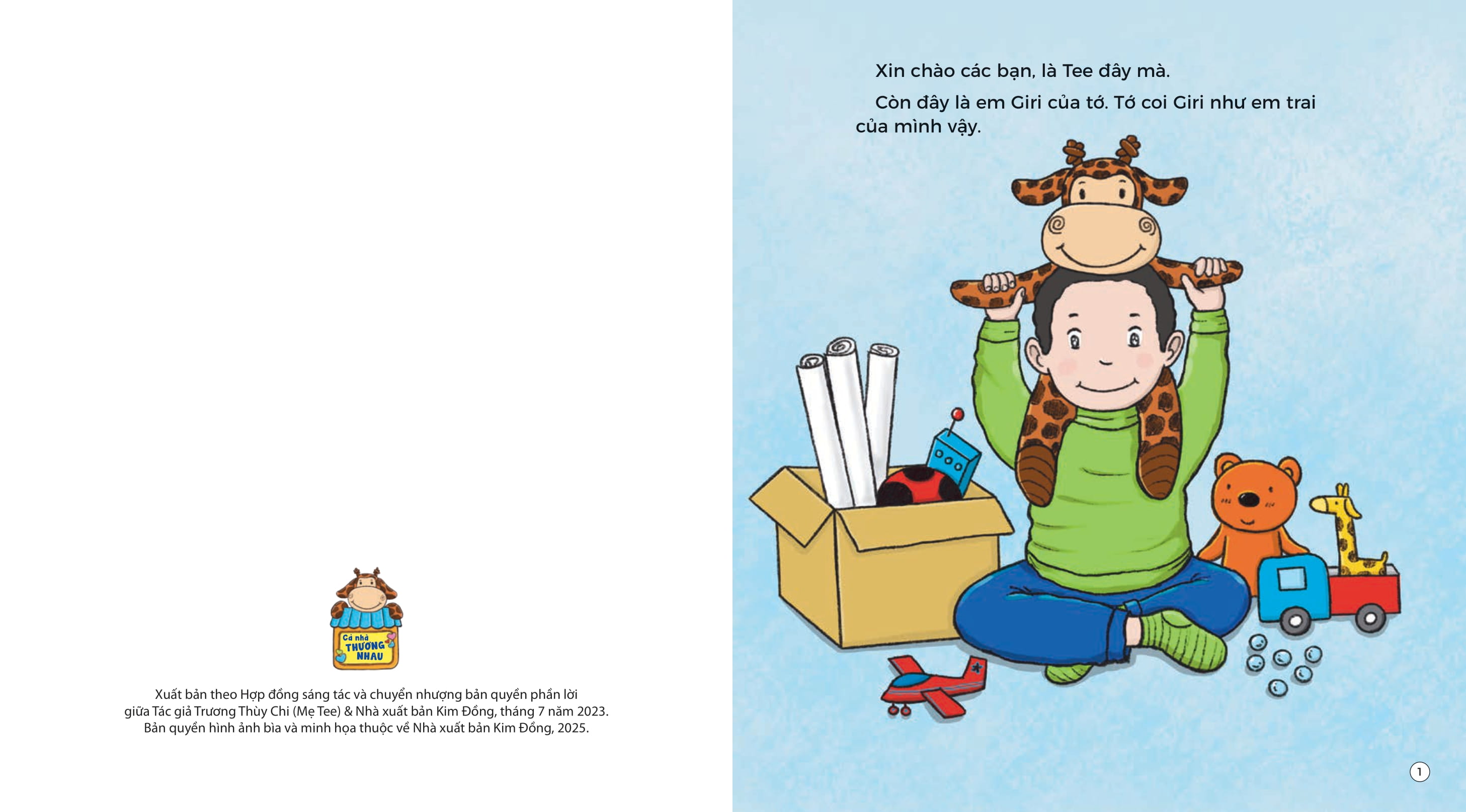 Ca Nha Thuong Nhau - Em Trai Moi Cua To