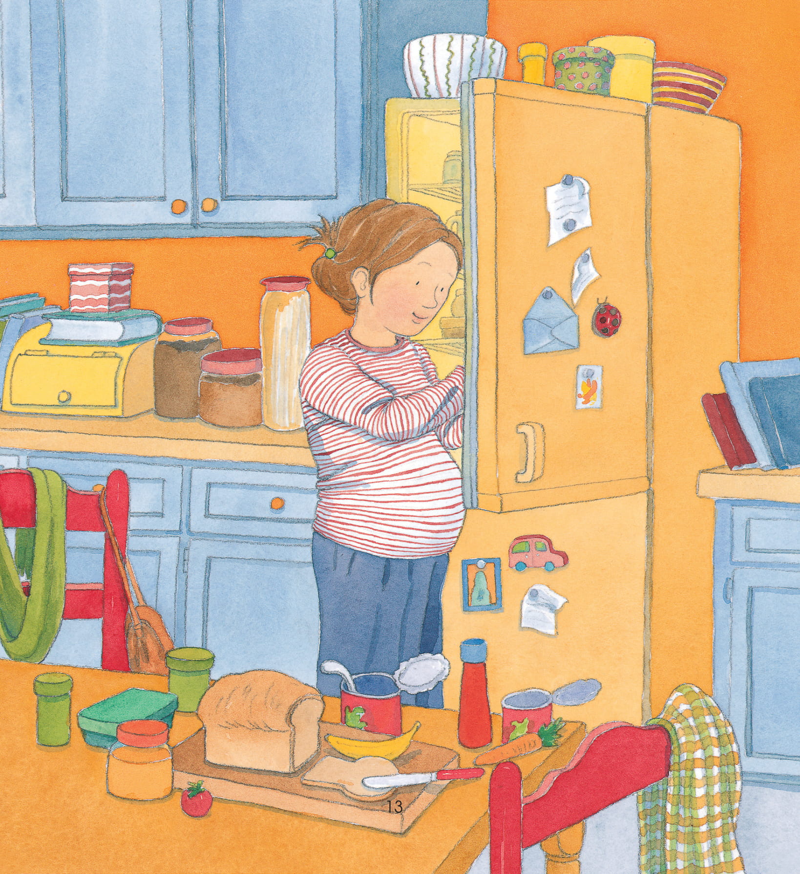 cả nhà thương nhau - nơi "nhà xinh" bụng mẹ