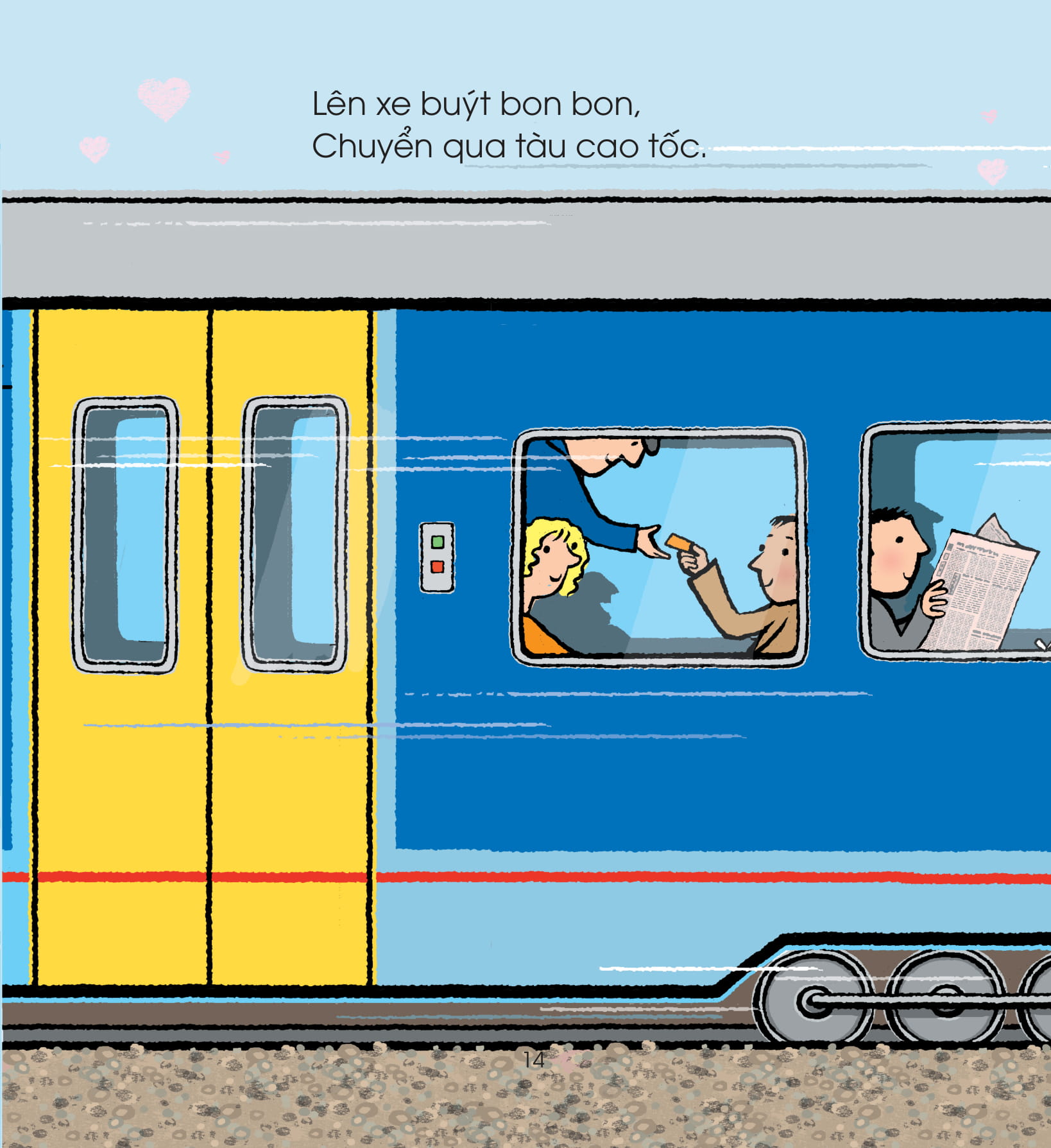 cả nhà thương nhau - vòng tay bà âu yếm