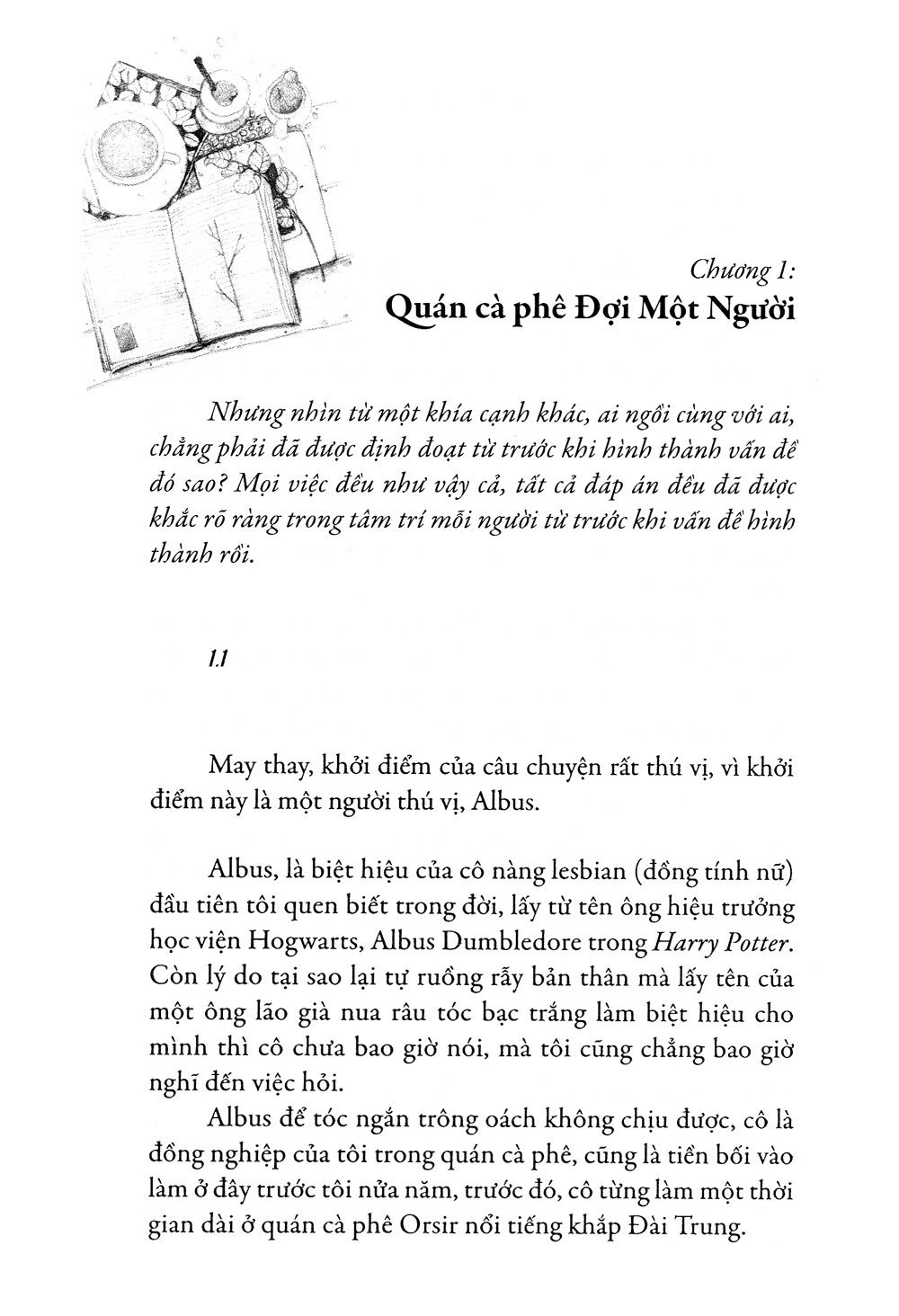 cà phê đợi một người (tái bản 2019)