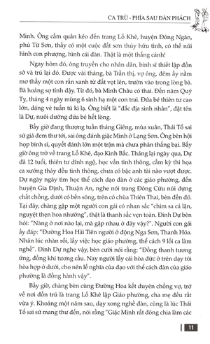 ca trù - phía sau đàn phách