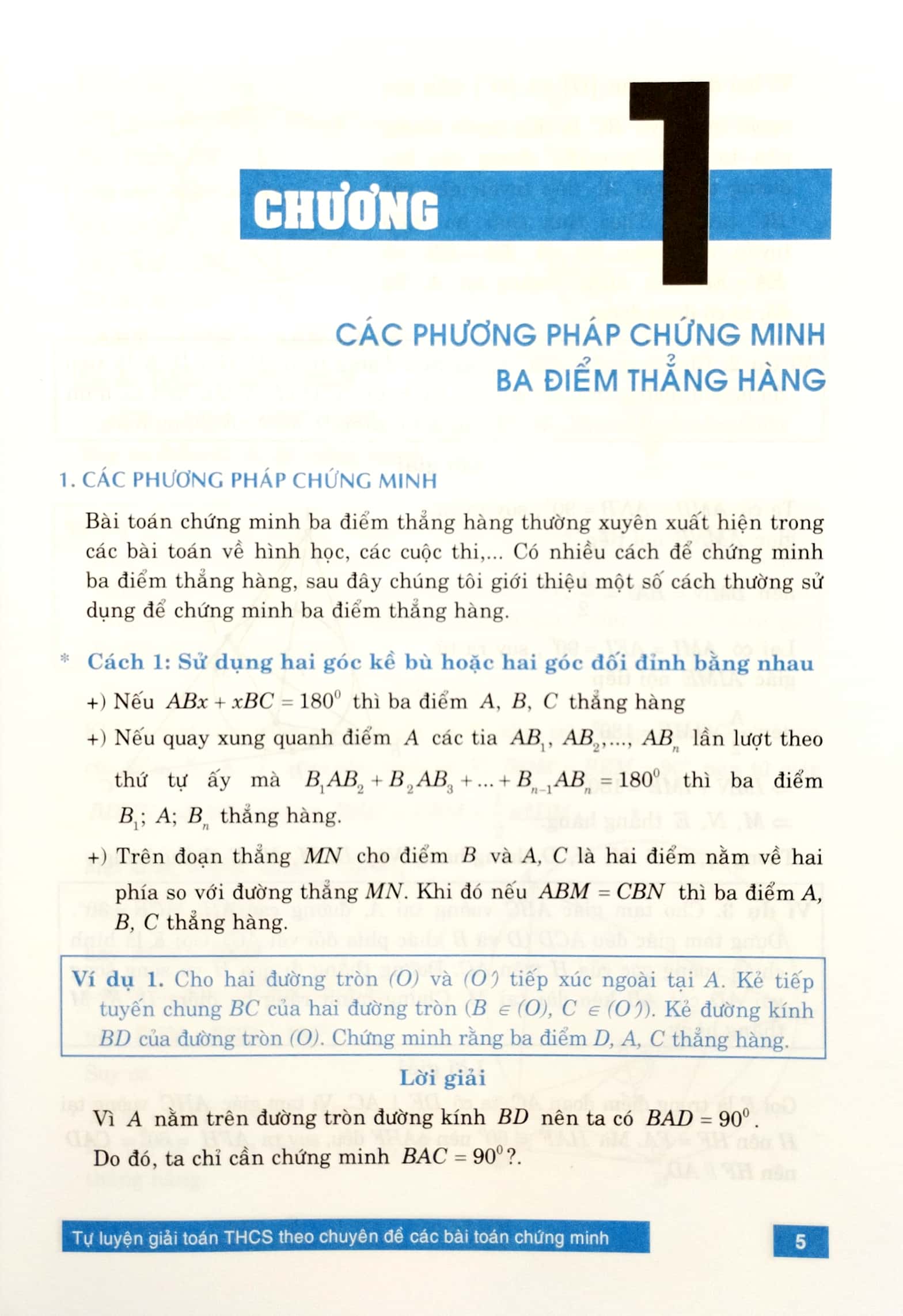 Cac Bai Toan Chung Minh Dong Quy-Thang Hang (Tai Ban 2022)