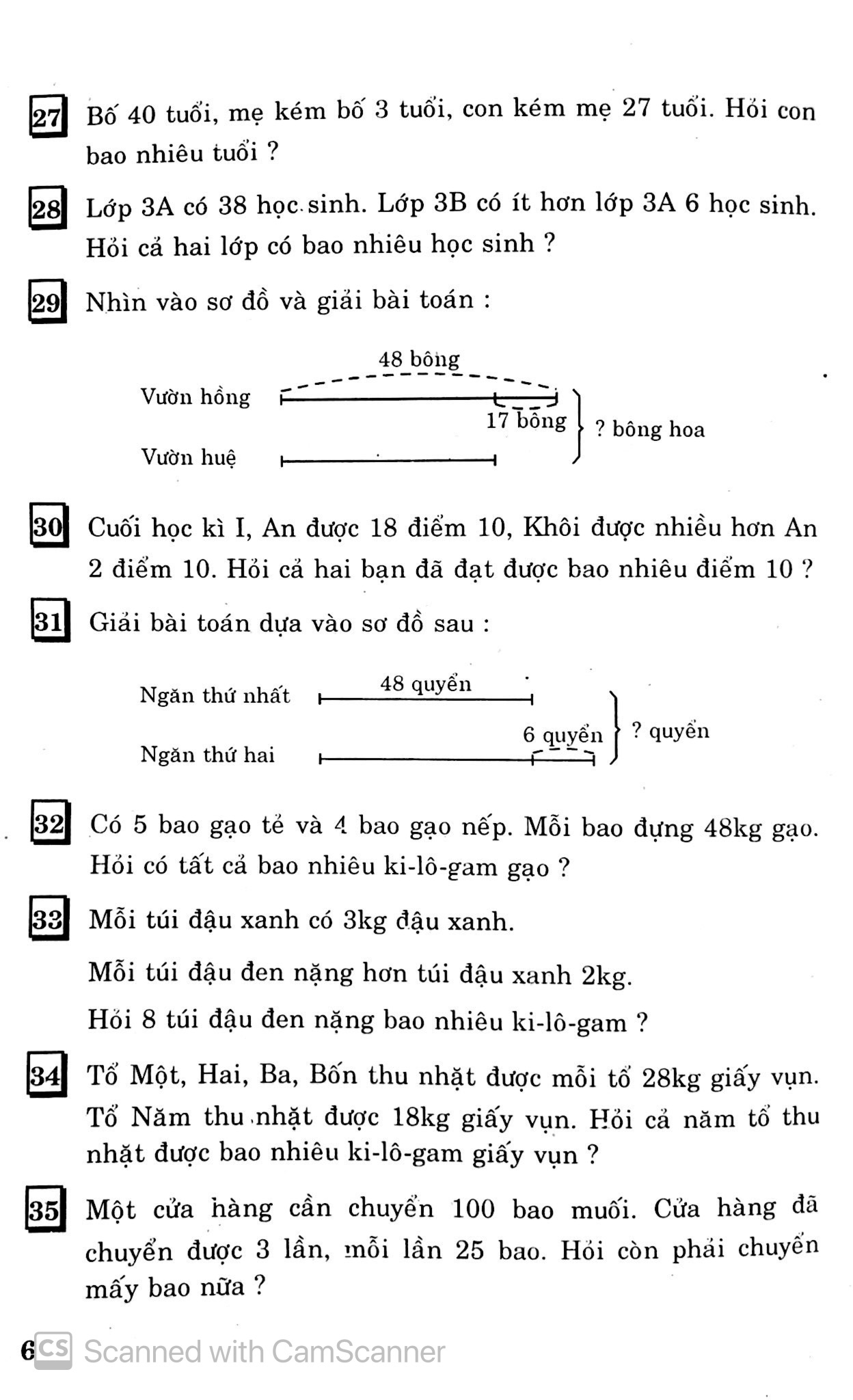 các bài toán đố 4