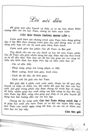 các bài toán thông minh 1