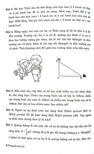 các bài toán thực tế - liên môn ôn luyện thi tuyển sin toán 9 vào 10