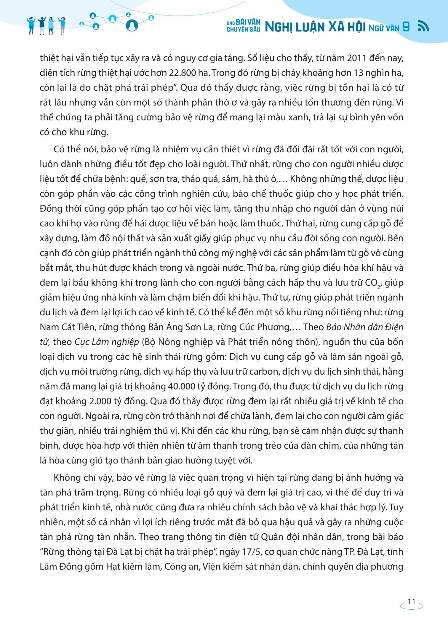 Cac Bai Van Chuyen Sau Nghi Luan Xa Hoi Ngu Van 9