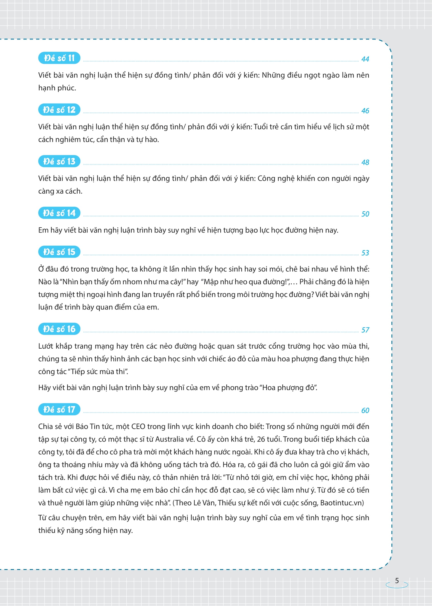 Cac Bai Van Chuyen Sau Nghi Luan Xa Hoi Ngu Van 9