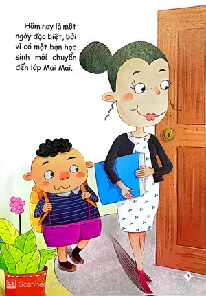 các câu chuyện nhân văn phát triển eq cho trẻ - bạn cùng bàn mới đến