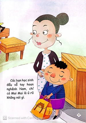 các câu chuyện nhân văn phát triển eq cho trẻ - bạn cùng bàn mới đến