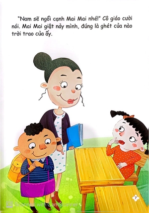 các câu chuyện nhân văn phát triển eq cho trẻ - bạn cùng bàn mới đến