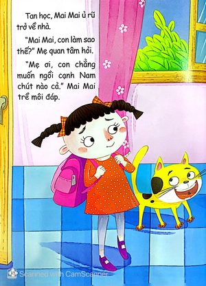 các câu chuyện nhân văn phát triển eq cho trẻ - bạn cùng bàn mới đến