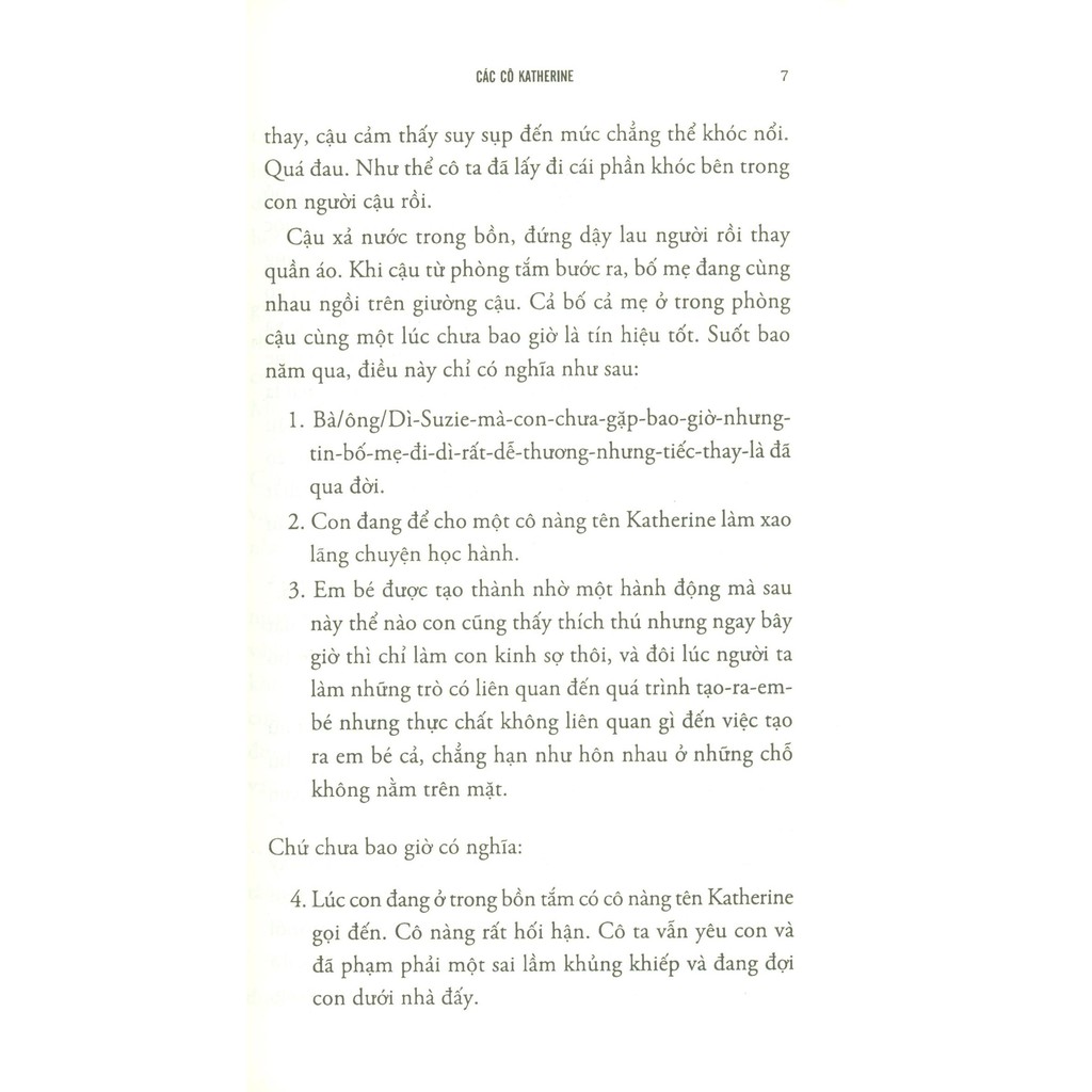 các cô katherine - an abundance of katherines