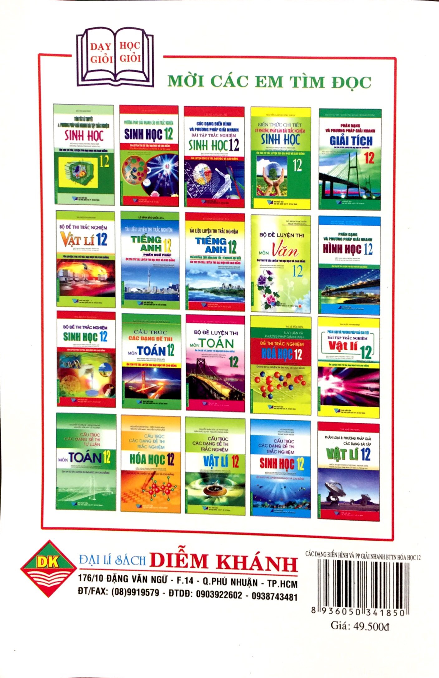 các dạng điển hình và phương pháp giải nhanh bài tập trắc nghiệm hóa học 12