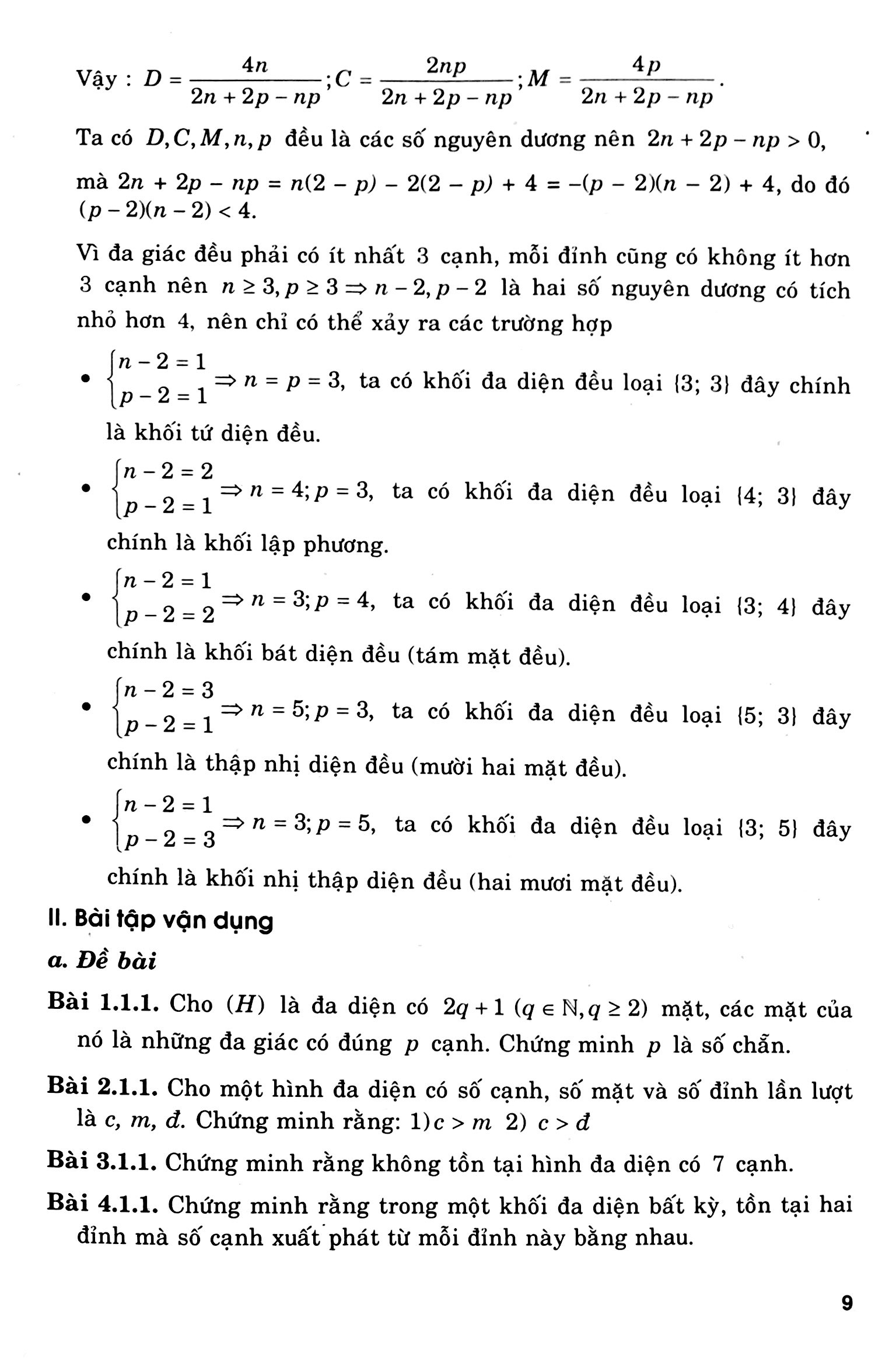 Cac Dang Dien Hinh Va Phuong Phap Giai Nhanh Hinh Hoc 12