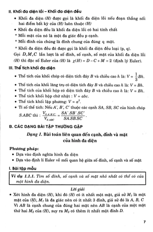 các dạng điển hình và pp giải nhanh hình học 12