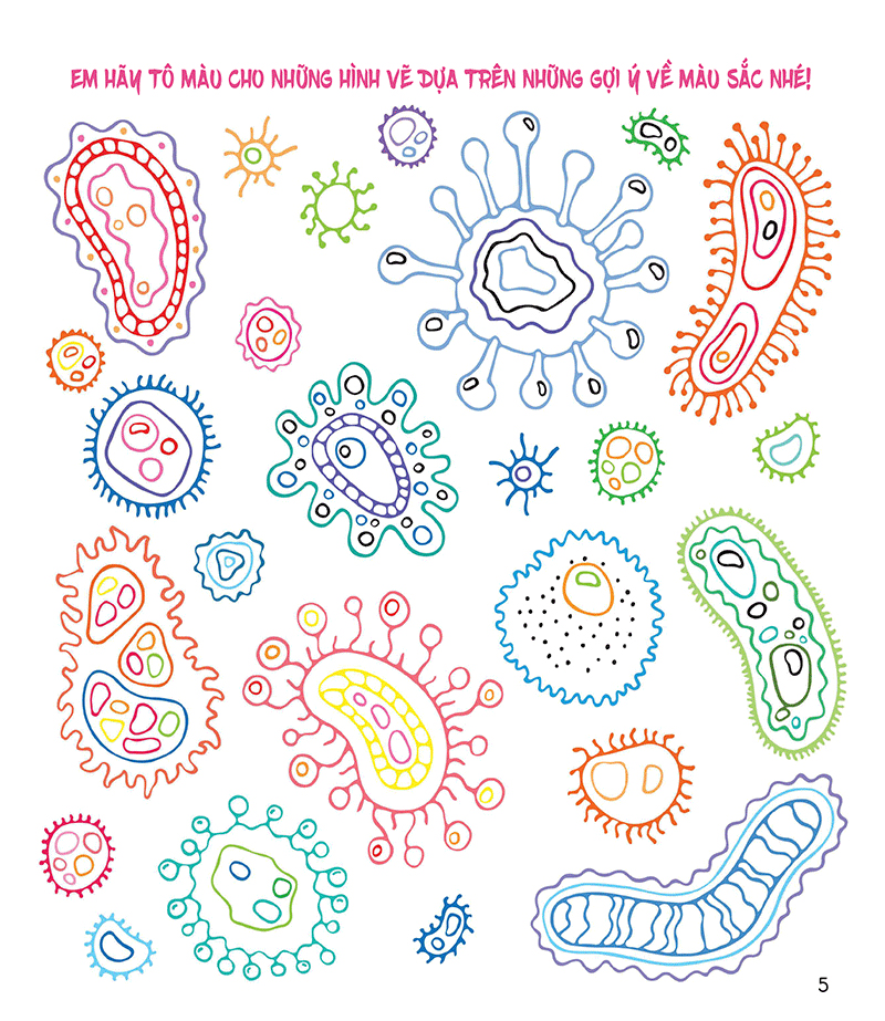các hoạt động và trò chơi về virus và vi khuẩn