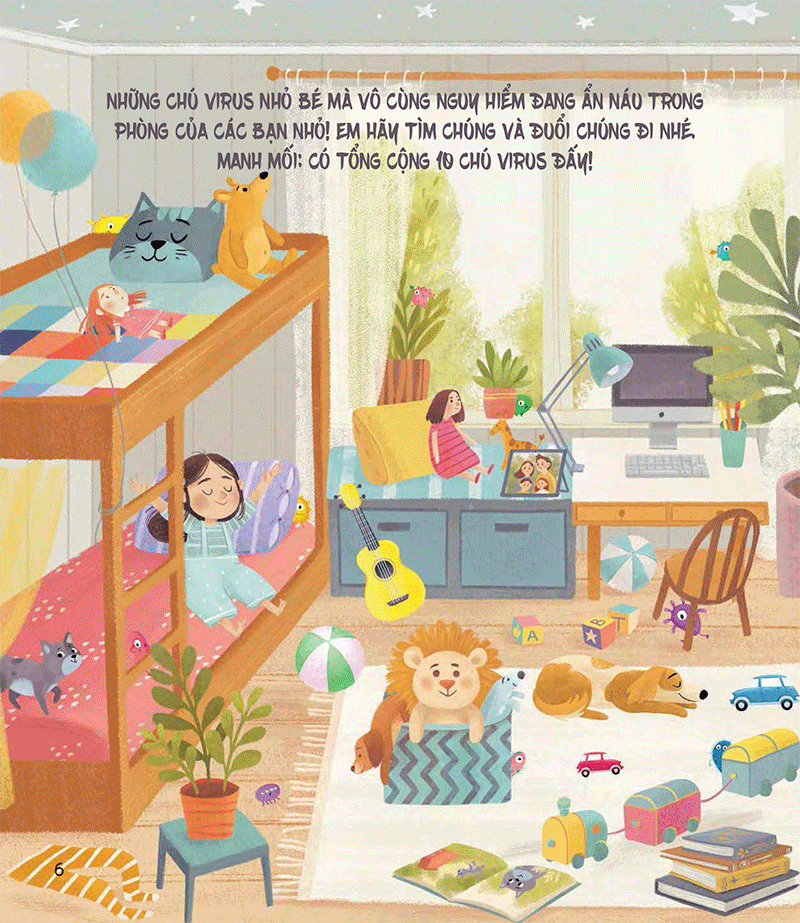 các hoạt động và trò chơi về virus và vi khuẩn