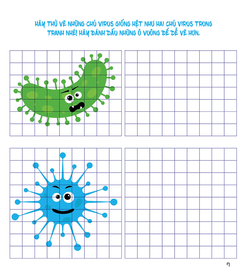 các hoạt động và trò chơi về virus và vi khuẩn