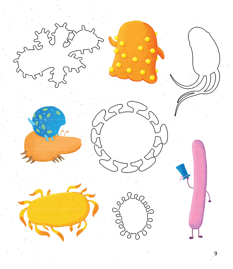 các hoạt động và trò chơi về virus và vi khuẩn