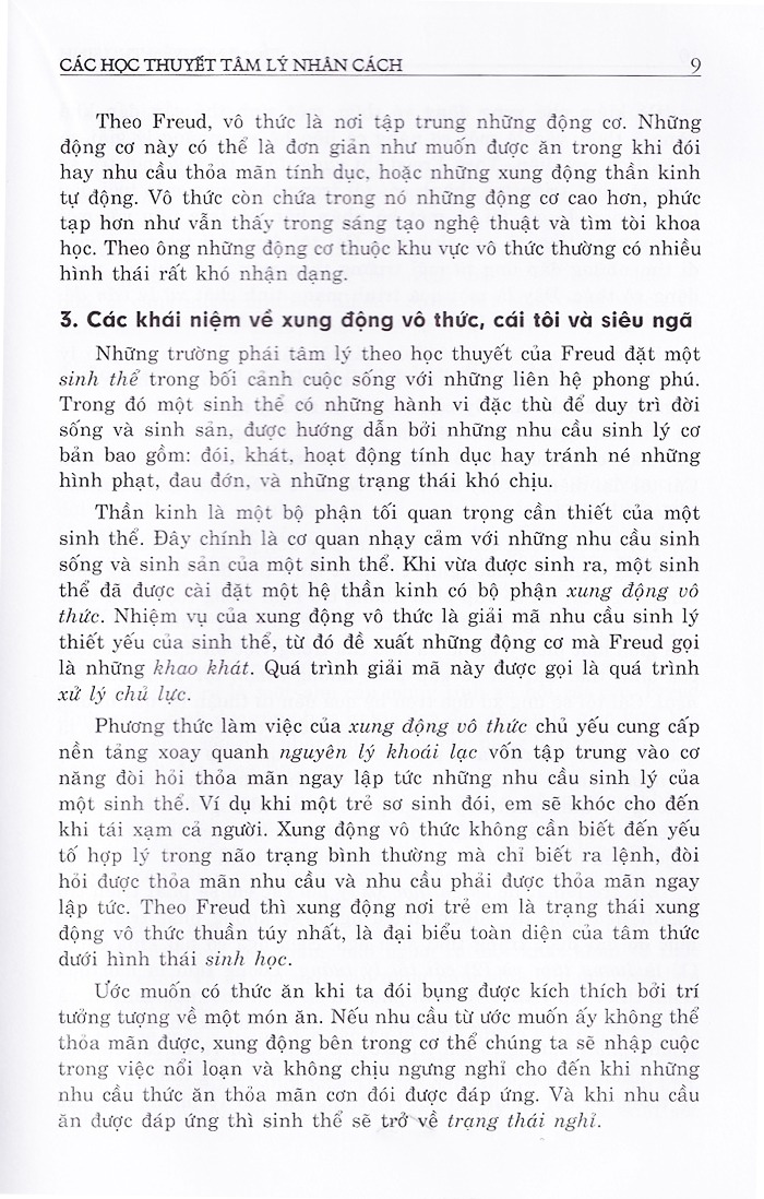 các học thuyết tâm lý nhân cách (tái bản 2024)