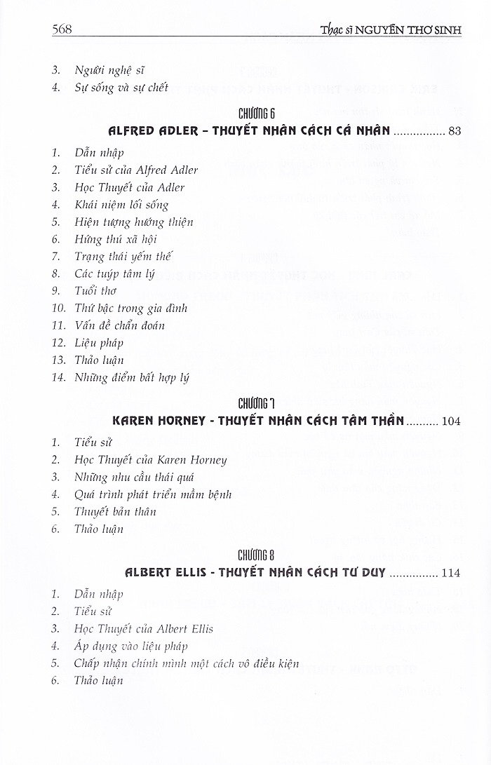 các học thuyết tâm lý nhân cách (tái bản 2024)