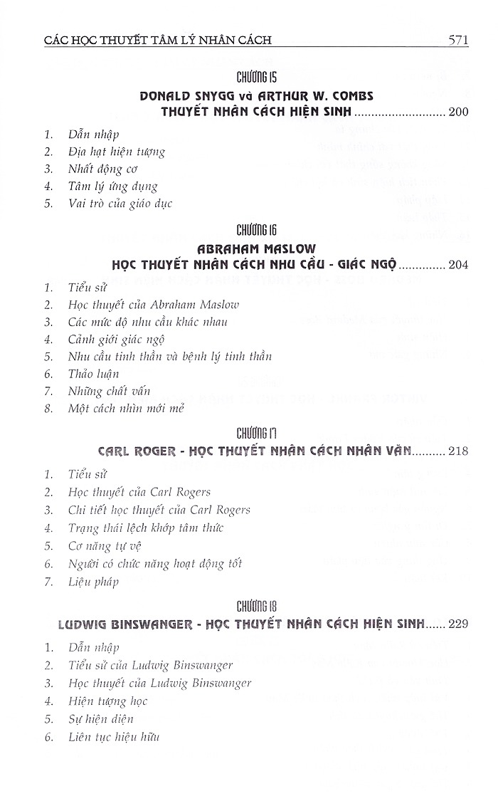 các học thuyết tâm lý nhân cách (tái bản 2024)