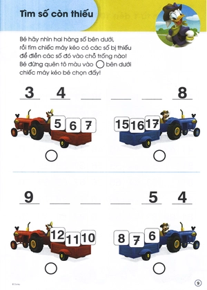 các kĩ năng học tập của disney - cùng học chữ số