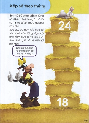 các kĩ năng học tập của disney - cùng học chữ số