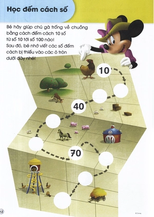 các kĩ năng học tập của disney - cùng học chữ số
