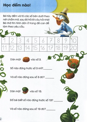 các kĩ năng học tập của disney - cùng học chữ số