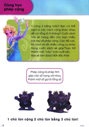 các kĩ năng học tập của disney - cùng học phép cộng
