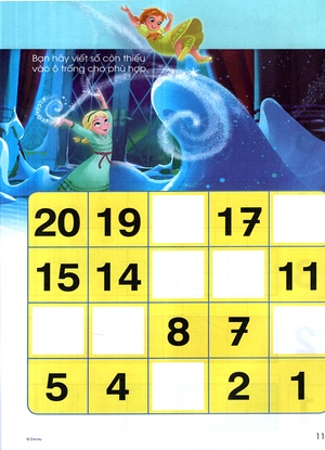 các kĩ năng học tập của disney - cùng học phép trừ